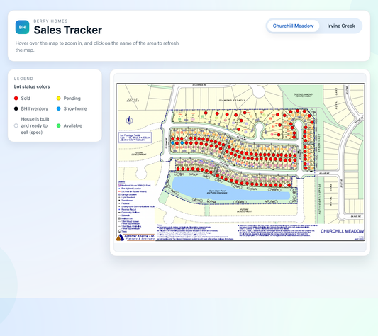 Berry Homes Live Status Page hero image